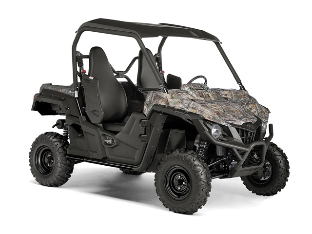 Yamaha's newest side-by-side has improved visibility, an aggressive suspension system and retooled center of gravity for handling tough off-road conditions. (Photo by Yamaha)