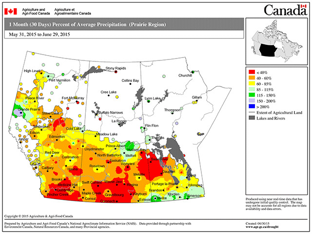 (Map courtesy Ag Canada)