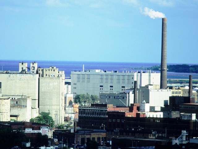 Ozone isn&#039;t usually visible, but areas where that is emitted at a high rate may have to tighten things up, which many in the industry will be expensive. (Photo courtesy Wisconsin DNR)