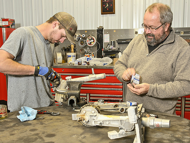 Roric and Zach Paulman. (Progressive Farmer photo by George Hipple)