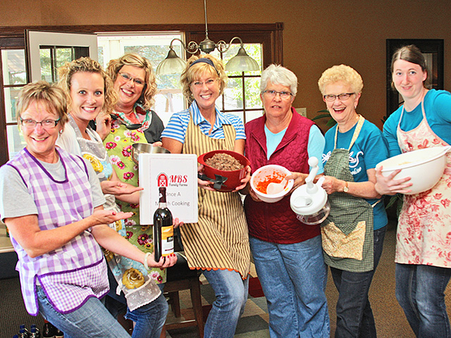 For 20 years, Mehmen family members and friends have gathered to prepare and freeze meals so MBS Family Farms&#039; harvest crews are able to eat well while on the run. (Progressive Farmer photo by Des Keller)
