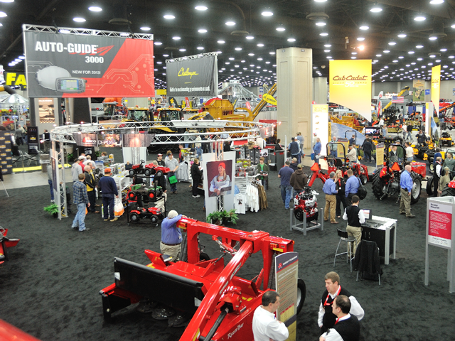 The largest indoor farm show in the country brings hundreds of exhibitors and thousands of visitors to Louisville. (DTN/The Progressive Farmer photo by Jim Patrico)