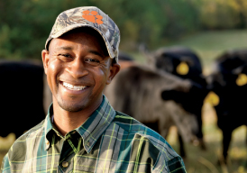 Gary J. Coleman will add 75 head of replacement heifers a year to his herd, gradually building his cow/calf business to 800 brood cows.Photo: Jim Patrico
