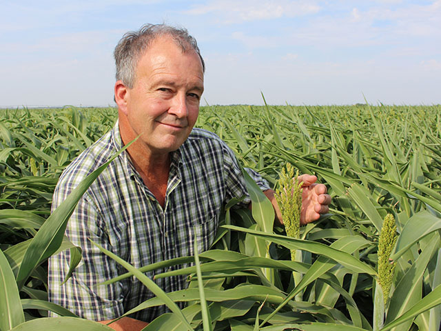 Kent Winter, Sedgwick County, Kansas farmer. (Photo courtesy of Kansas Farm Bureau) 