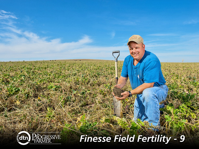 Soil health is the road to sustainability. "Our goal is to pass this operation on to the next generation and beyond with the same opportunities I had," said Bryan Jorgensen, a third-generation South Dakota farmer. (DTN/The Progressive Farmer photo by Greg Latza)