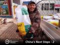 A Chinese grower displays his seed corn choice in a village of Shandong province. Pioneer is one of the multinationals having success marketing inputs. (Photo courtesy of DuPont Pioneer) 