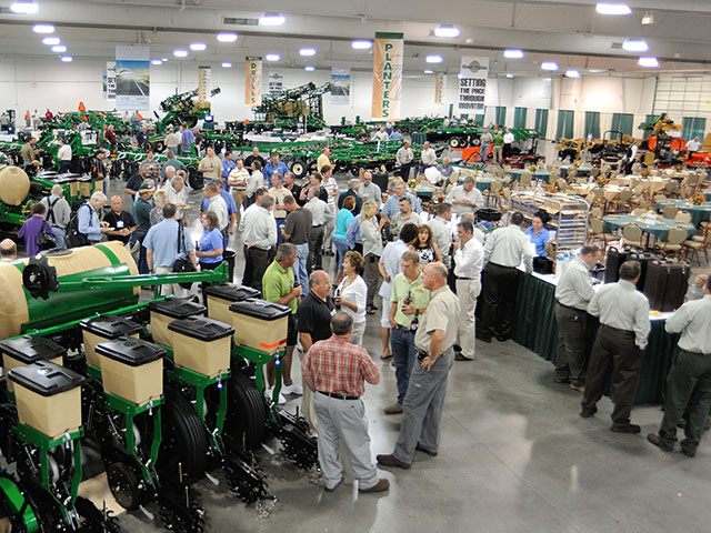 Great Plains holds its annual dealer meetings in Kansas City. At this summer's meeting, dealers will have a lot more to talk about. (DTN/The Progressive Farmer photo by Jim Patrico)