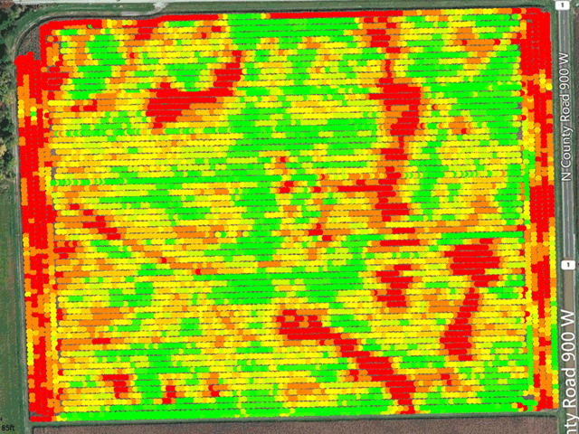 Managerial accounting matches costs with precision farming data. (Photo courtesy of Purdue University) 