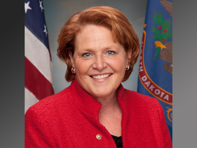 The Washington news group Politico reported Saturday that Sen. Heidi Heitkamp, D-N.D., is Trump&#039;s first choice for the Agriculture secretary post. (Courtesy photo)
