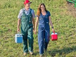 Jake and Carolyn Geis are a team to be reckoned with as they run a South Dakota veterinary practice and farm together. (DTN/Progressive Farmer image by Greg Latza)