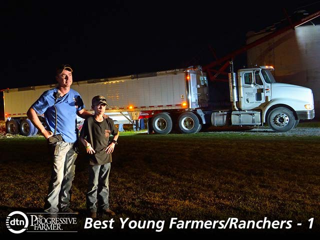 A deep faith has made Wade Wilhour the husband, father and farmer he is today. (DTN/The Progressive Farmer photo by Jim Patrico)
