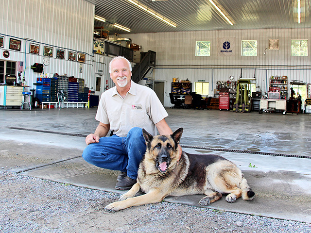 Jeff Tiemann&#039;s shop is three times the size of his old one and can accommodate larger equipment. (DTN/Progressive Farmer photo by Karen McMahon)