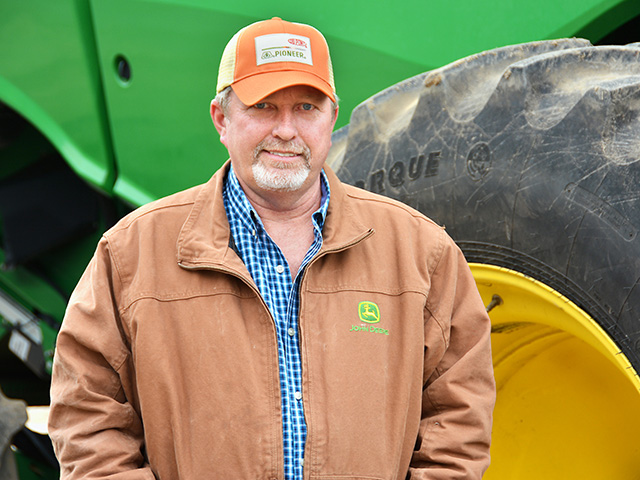 Dan Gause fine-tunes his crop nutrient program to optimize yields on his South Carolina farm. (DTN/The Progressive Farmer photo by David Rogers)