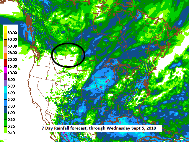 Canadian Prairies Harvest Weather