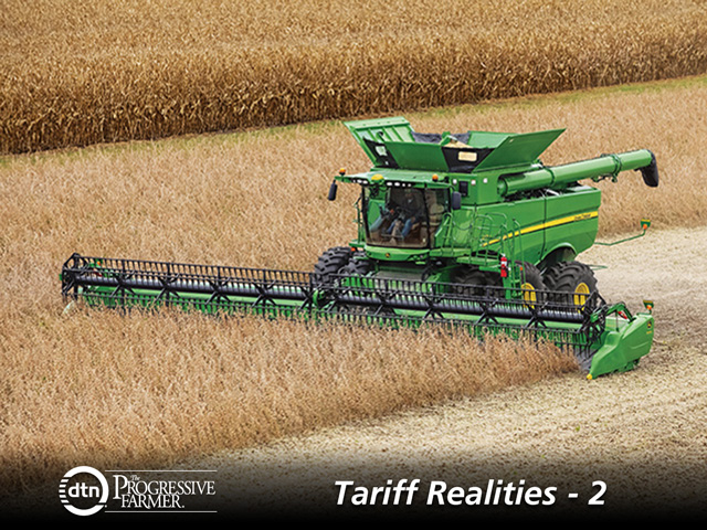 When farmers move their soybeans from fields into storage this fall, they will need to pay close attention to temperature, humidity and a variety of other factors to keep soybeans in condition in the bins. (DTN file photo)