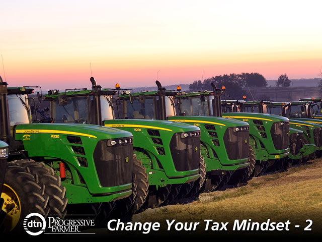 As harvest winds down, farmers are starting to turn their thoughts to next year and whether they need to make any changes in their equipment lineup. The tax rules governing trade-ins are now more complicated. (DTN file photo)