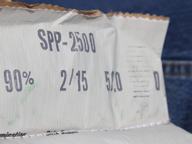 Experts recommend that you check soybean germination rates on your seed bags carefully and consider getting them tested again before planting in 2019, after bad weather conditions compromised seed quality this year. (DTN photo by Pamela Smith)