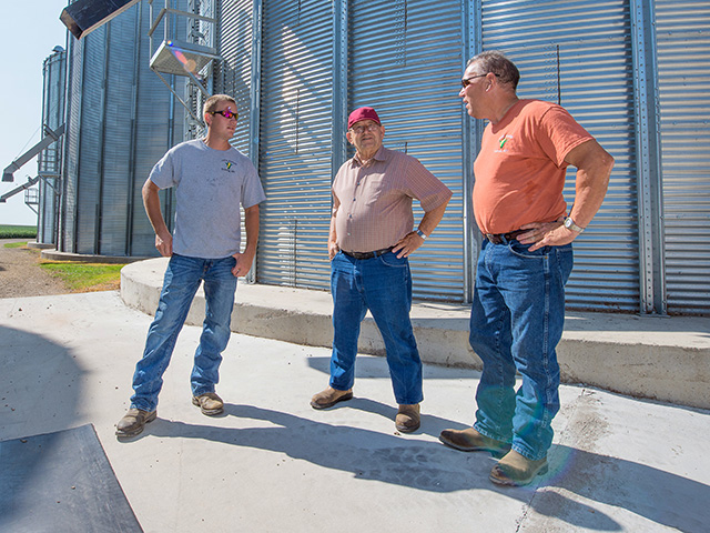 Family members who participate in the business because they feel a great desire to contribute do far better than those who return because they have no other plans. (Progressive Farmer photo by Jim Patrico)