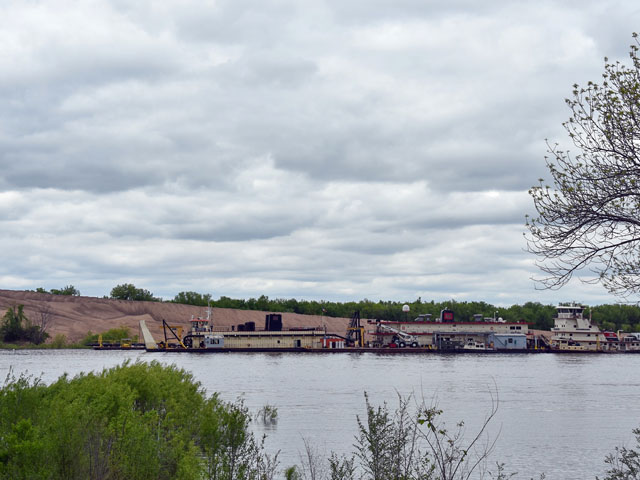 Barge Traffic Stalled By Historic Flooding On Mississippi