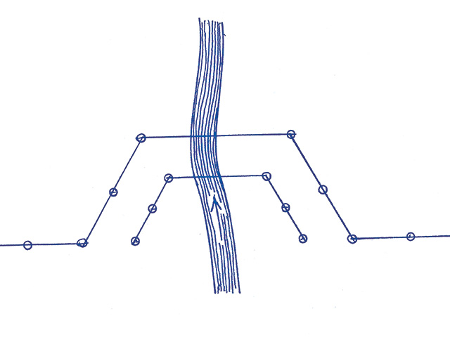 Debris Trap, Image by Ralph A. Mark Jr.