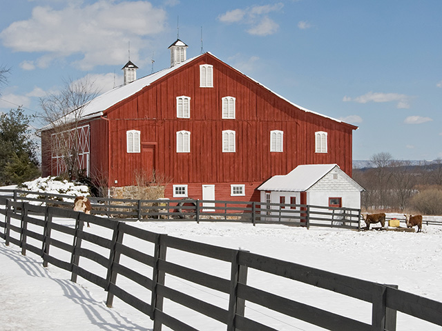 Cold weather patterns are predicted for parts of the U.S. in the 2018â€“19 winter season, Image by Getty Images