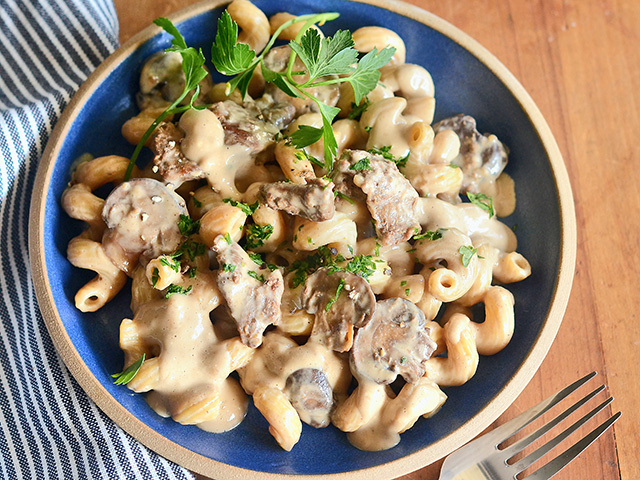 Slow Cooker Beef Stroganoff, Image by Rachel Johnson
