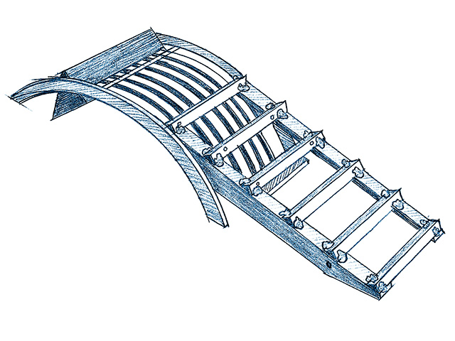 Drive-up ramp, Image by Ralph A. Mark