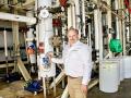 Mark Gaalswyk, CEO/founder, Easy Energy Systems, has developed a modular processing plant for creating sugars or ethanol from multiple crops, Image by Des Keller
