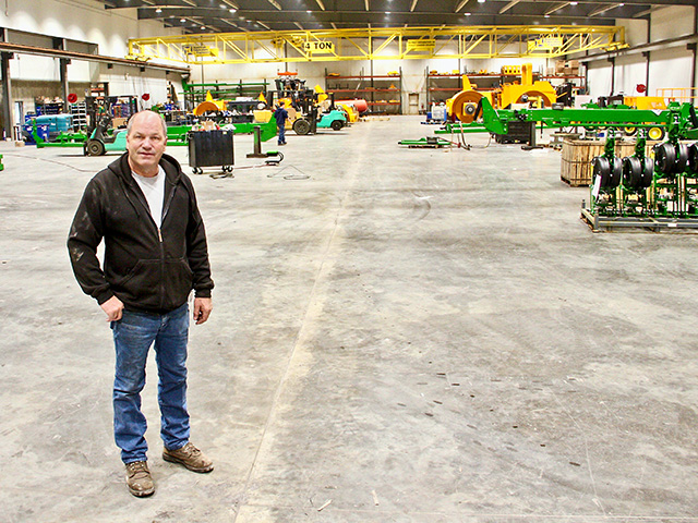 Vaughn Bauer employs more than 60 people at his Bauer Built Manufacturing operation, in Paton, Iowa, Image by Des Keller