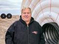 Installing tile at his own expense is a win-win for Dave Albin and the landowners, Image by Dave Charrlin