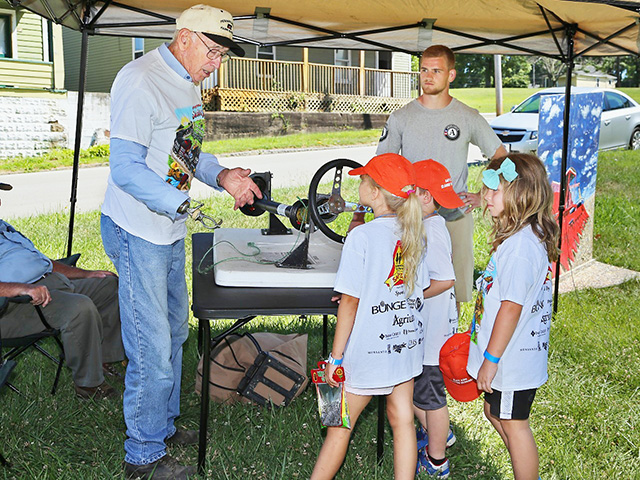 Disability Awareness: For the past 24 years, Progressive Agriculture Safety Days have provided the education, training and resources to make farm, ranch and rural life safer and healthier for children and their communities. At this Safety Day in Pennsylvania, a presenter focuses on what it is like living with a disability that resulted from a farm-related incident. Disability awareness is one of more than 30 topics that are covered at Progressive Agriculture Safety Days, Image by Progressive Agriculture Foundation