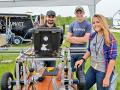 Wiring the new farm: The Colorado School of Mines team drove all night to compete at an event in West Lafayette, Indiana. Typical agBOT Challenge teams included electrical engineering, programming and computer science majors, Image by Dan Miller 