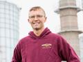 Erik Oberbroeckling says Oberbroeckling Farms’ on-site storage is run like a co-op, with the bins there to capture carry. The farm added 410,000 bushels of capacity over 10 years, Image by Mark Tade