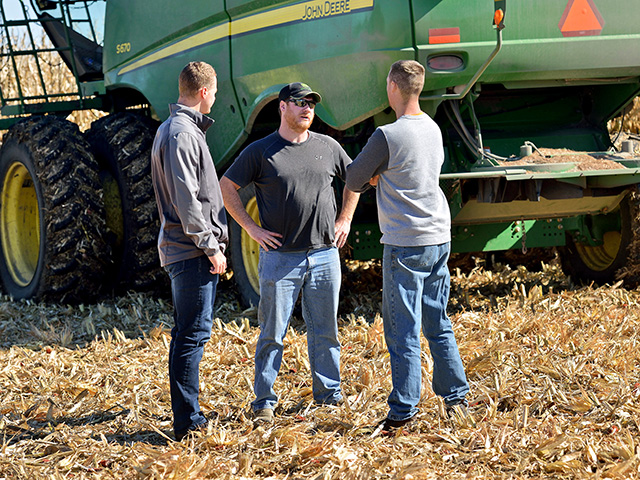 Sharing information can help limit conflicts on a farm or ranch between family members. (DTN/Progressive Farmer photo by Jim Patrico)
