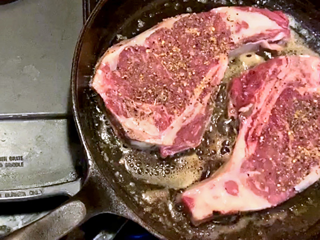 A new best friend: a cast-iron skillet. (DTN/Progressive Farmer photo by Meredith Bernard)