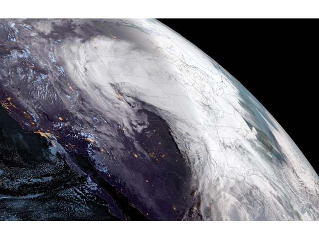 Beginning with the bomb cyclone in March, Nebraska had the highest extreme weather damage totals among major agricultural states. (NOAA graphic)