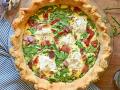 Bacon, Spinach and Sun-Dried Tomato Quiche (Progressive Farmer image by Rachel Johnson)