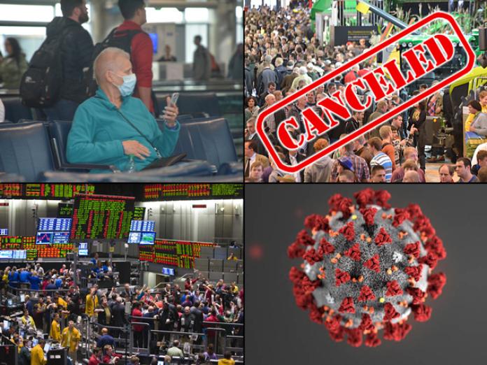 Coronavirus Shocks Commodity And Stock Markets Disrupts Daily Lives