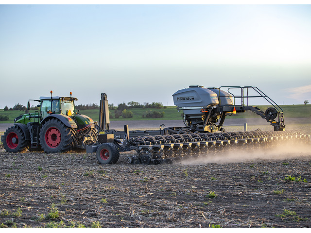 AGCO&#039;s high hopes for its Fendt tractor and Momentum planter combo has run head on into COVID-19. (Photo courtesy of AGCO) 