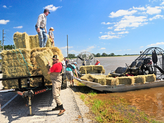 Part of a disaster plan should include a way to organize volunteers and donations in the days ahead. (Courtesy John Coleman Locke)