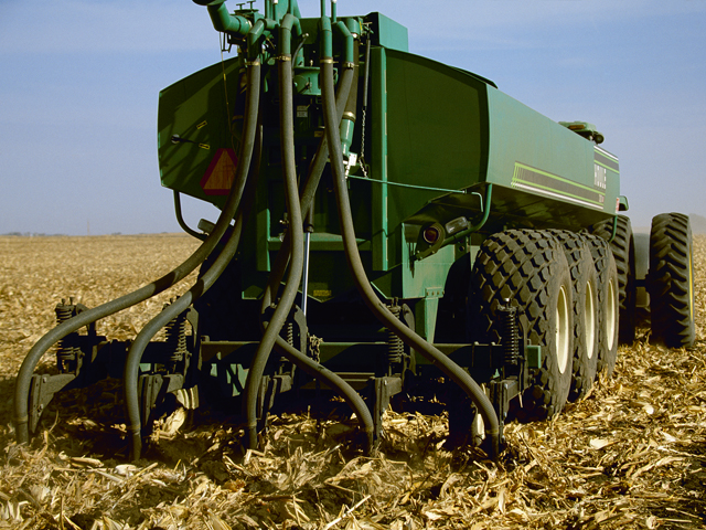 There are several different agronomic concerns that need to be addressed when milk is applied to soil and plants, according to Carrie Laboski, University of Wisconsin Extension soil scientist. (Progressive Farmer photo by Mitch Kezar, AGStockUSA)