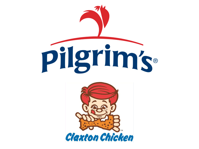 The Department of Justice on Wednesday announced that a federal grand jury had indicted executives from two poultry companies for price fixing and bid rigging. (Company logos)