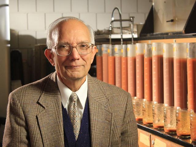 Rattan Lal, a soil scientist at Ohio State University, was named the 2020 World Food Prize laureate on Thursday (Photo courtesy of Ohio State University) 