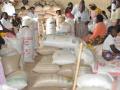Farmers selling rice at a market in Kenya. The director-general of Food and Agriculture Organization (FAO) on Thursday raised concerns that the fertilizer trade disruptions caused by the war and disruption in the Strait of Hormuz will lead to lower global crop production later this year and into 2027. (DTN file photo by Chris Clayton)