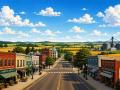 From farm field to small-town Main Street, clinic to classroom, rural America's resilience is writing a hopeful new story. (AI-generated illustration using a prompt by Anthony Greder)