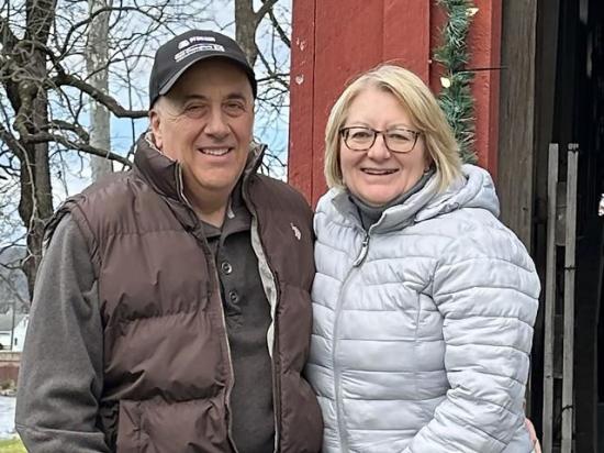 With a yield of 239.93 bpa, Chris Santini of Stewartsville, New Jersey, was named winner of the Bin Buster award in the 2025 National Sorghum Yield Contest. During the past five growing seasons, she and her husband, Santino "Sam" Santini Jr., have earned a total of eight national awards. (Photo courtesy of Chris Santini)