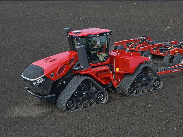 The Case IH Steiger 715 Quadtrac, with 778 peak horsepower, has garnered a 2024 AE50 award for innovation and engineering. (Photo courtesy of CNH Industrial)