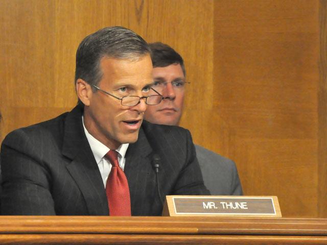 South Dakota Republican Sen. John Thune was elected to serve as Senate majority leader this week. (DTN photo by Nick Scalise)