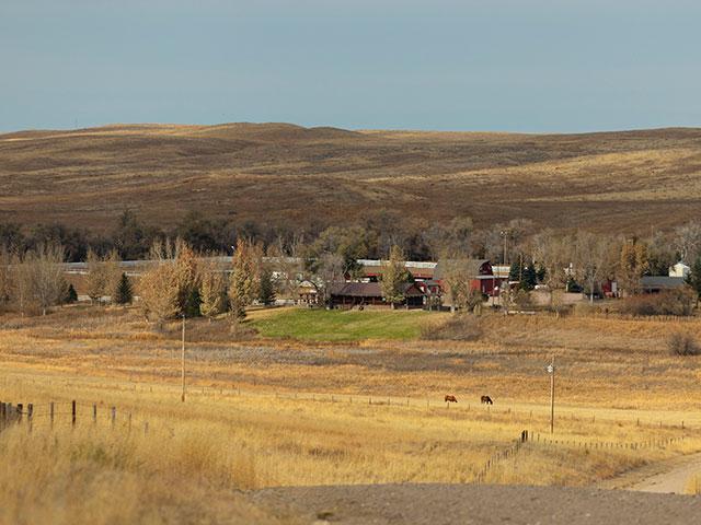 Ted Turner&#039;s Blue Creek Ranch, located north of Oshkosh. Turner, the billionaire who founded CNN, owned nearly 500,000 acres of Nebraska ranch land at his peak. Now 85 and living with Lewy body dementia, Turner is presumed to be transferring much of that land to a nonprofit ag research institute bearing his name. (Photo by Ryan Soderlin for the Flatwater Free Press)