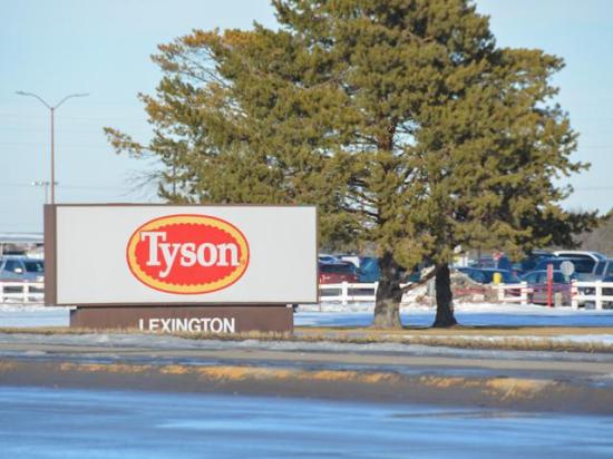 City officials in Lexington, Nebraska, purchased property from Tyson Foods in connection with the closed beef-processing plant. (DTN file photo)